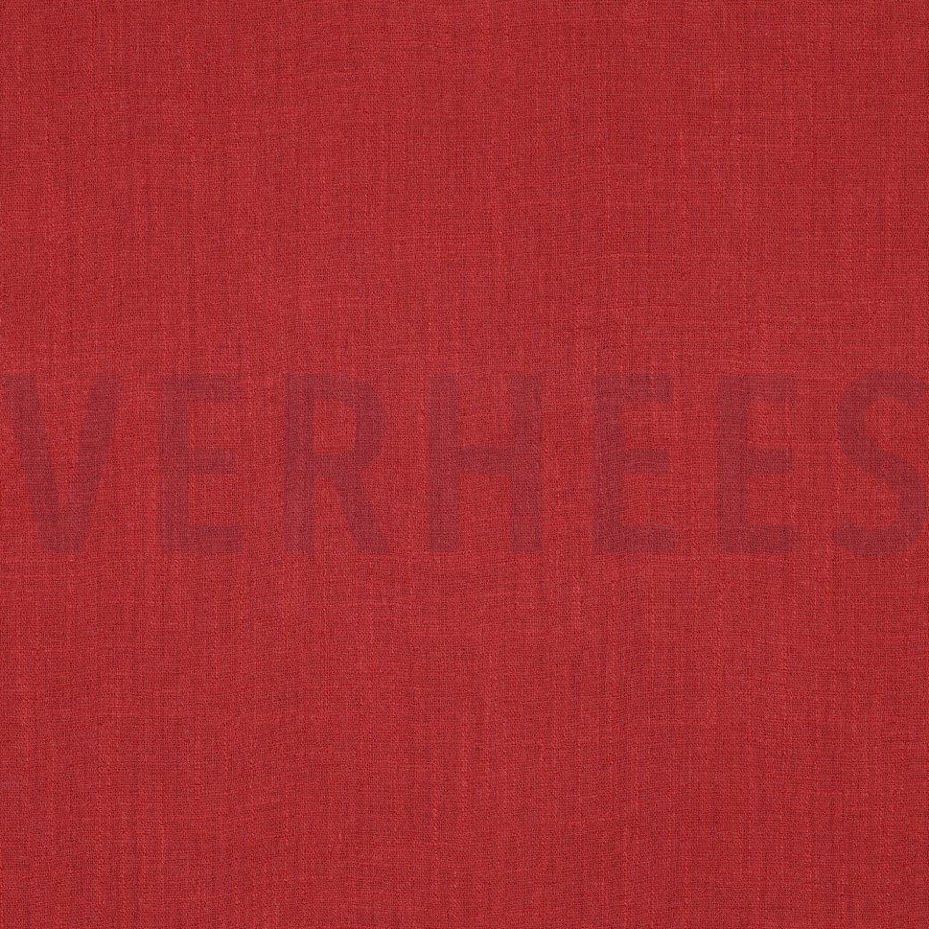 COTTON SLUB WASHED WINE RED