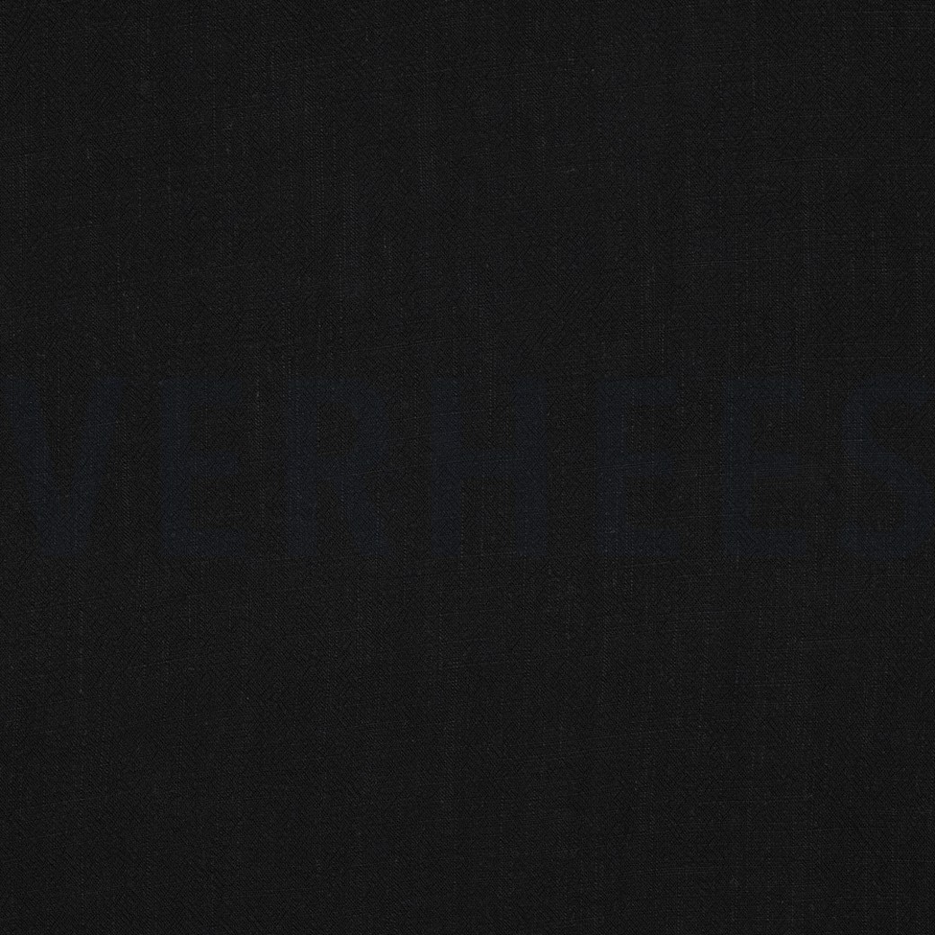 LINEN VISCOSE WASHED BLACK