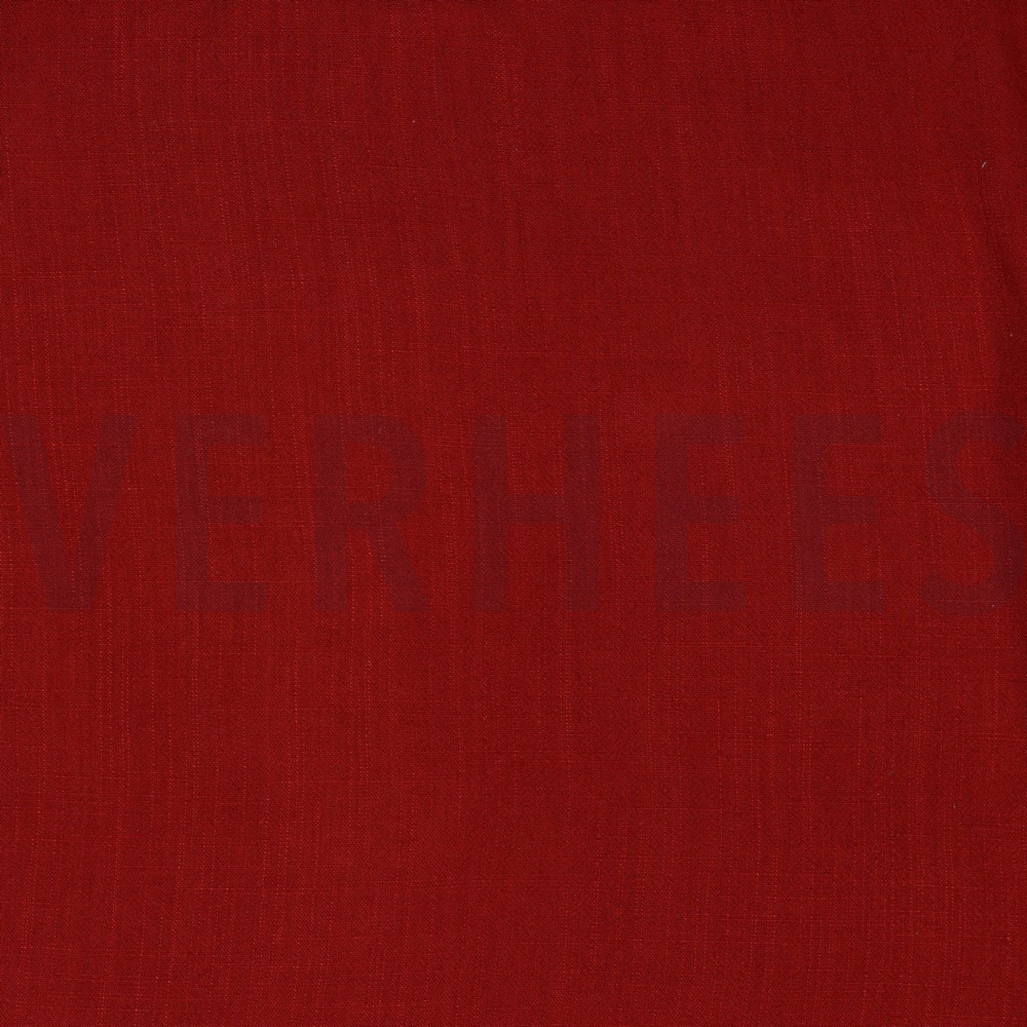 LINEN VISCOSE WASHED DARK RED (high resolution)