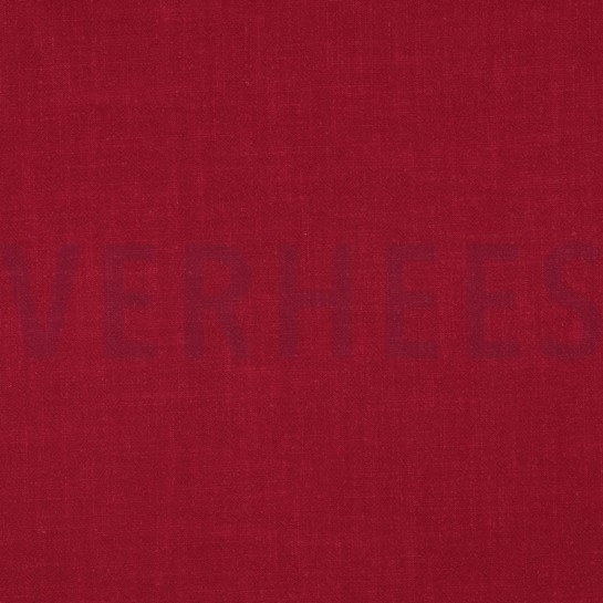 LINNEN VISCOSE GEWASSEN DONKERROOD #7