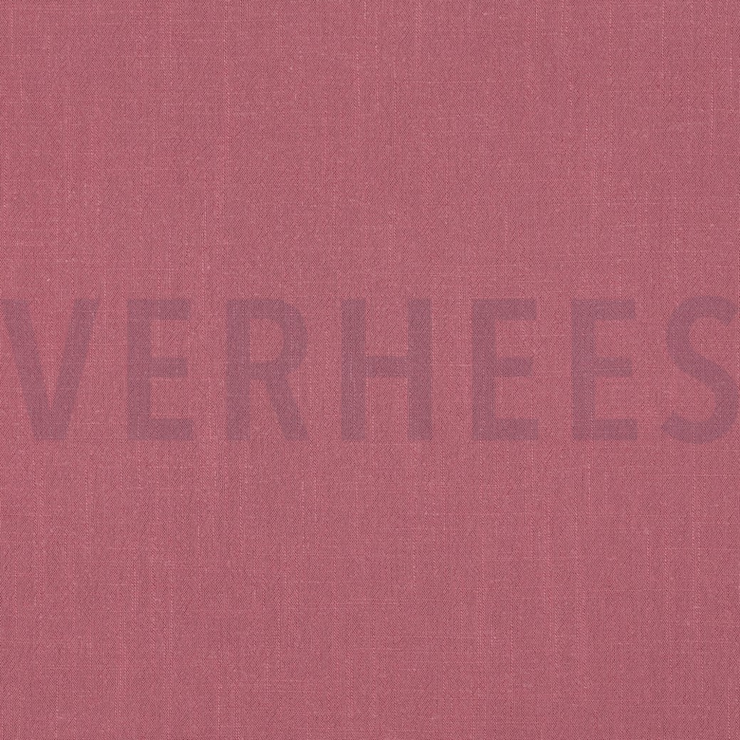 LINEN VISCOSE WASHED OLD PINK