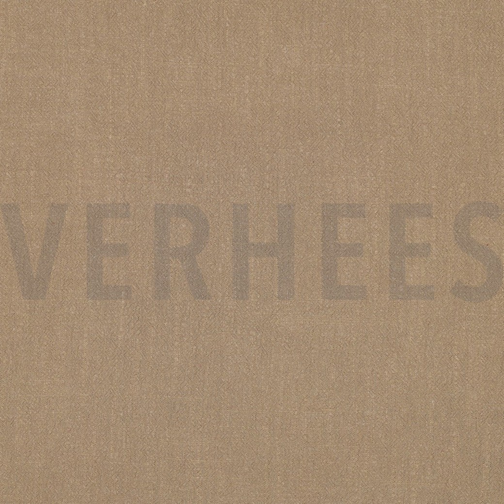 LINEN VISCOSE WASHED EARTH