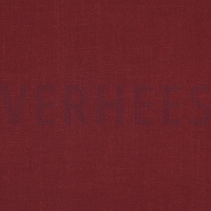 LINEN VISCOSE WASHED WINE RED (hover)