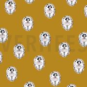 POPLIN ARLEQUEEN OCHRE (thumbnail)