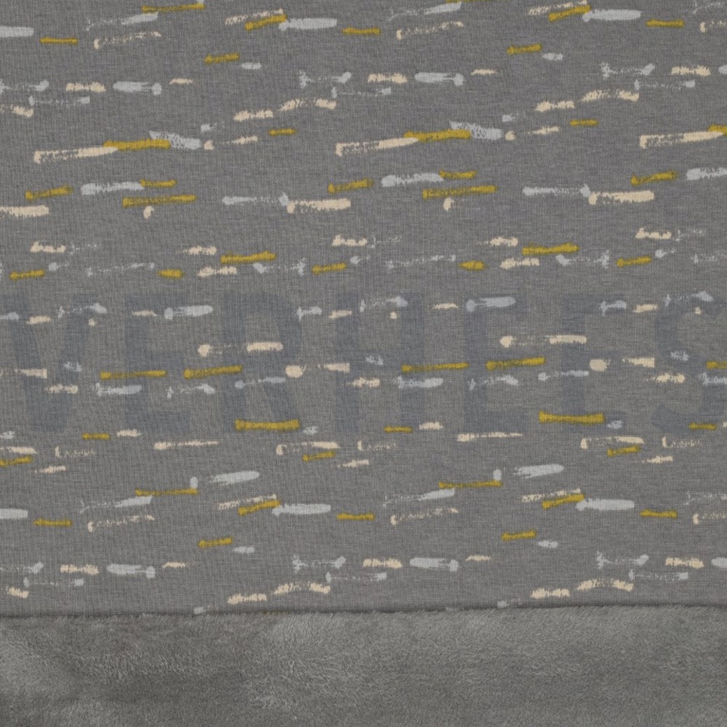 PURRING FUR STRIPES GREY