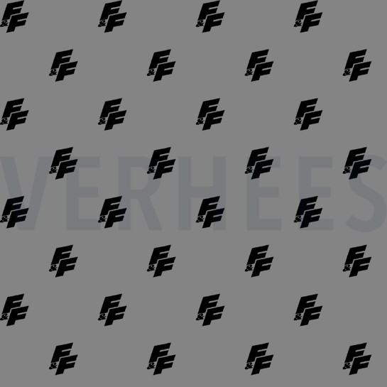 KATOENEN POPLIN FAST & FURIOUS STEENGRIJS #7