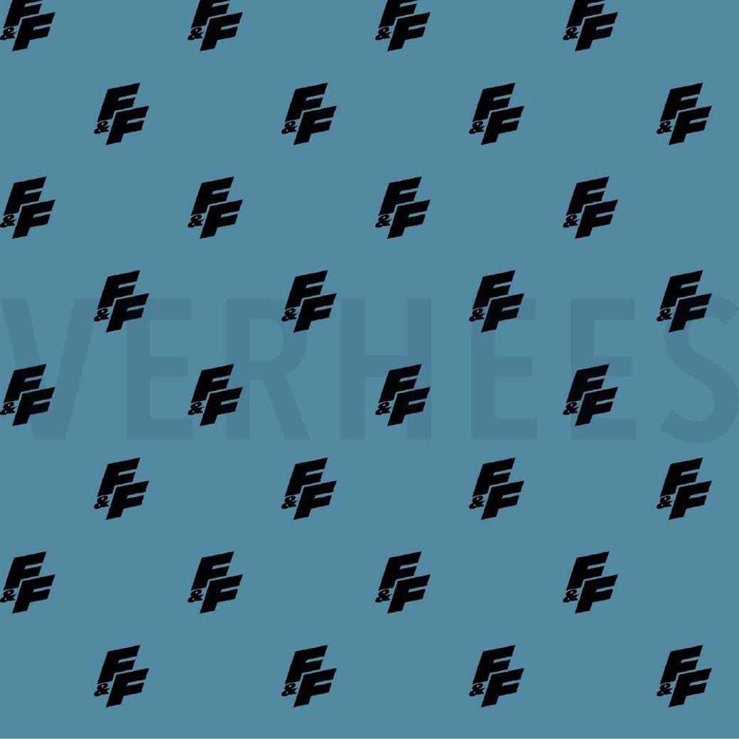 POPLIN FAST & FURIOUS BLUE SHADOW