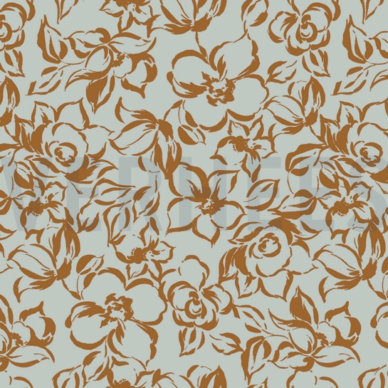 SOFT SWEAT BLOEMEN TEAL #7