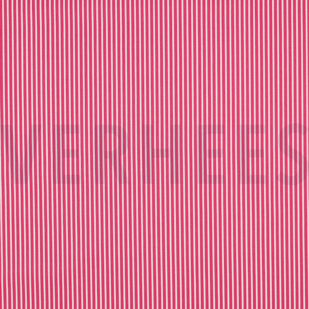 POPLIN STRIPE PINK