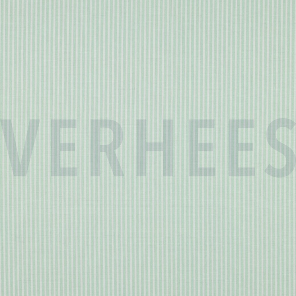 POPLIN STRIPE MINT