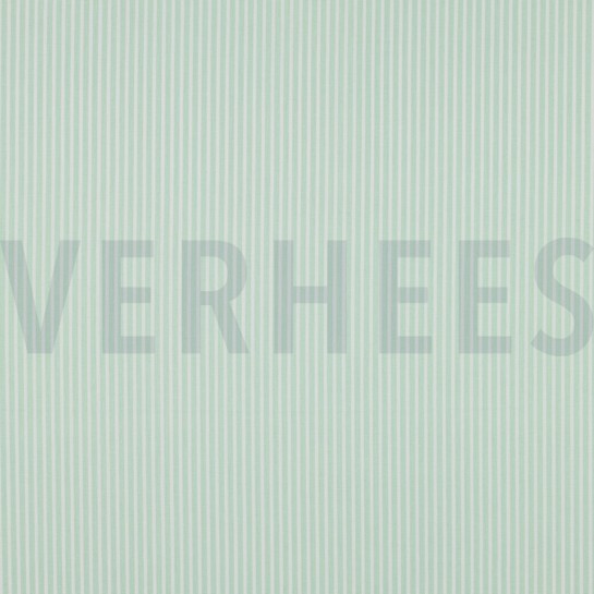 POPLIN STRIPES MINT #7