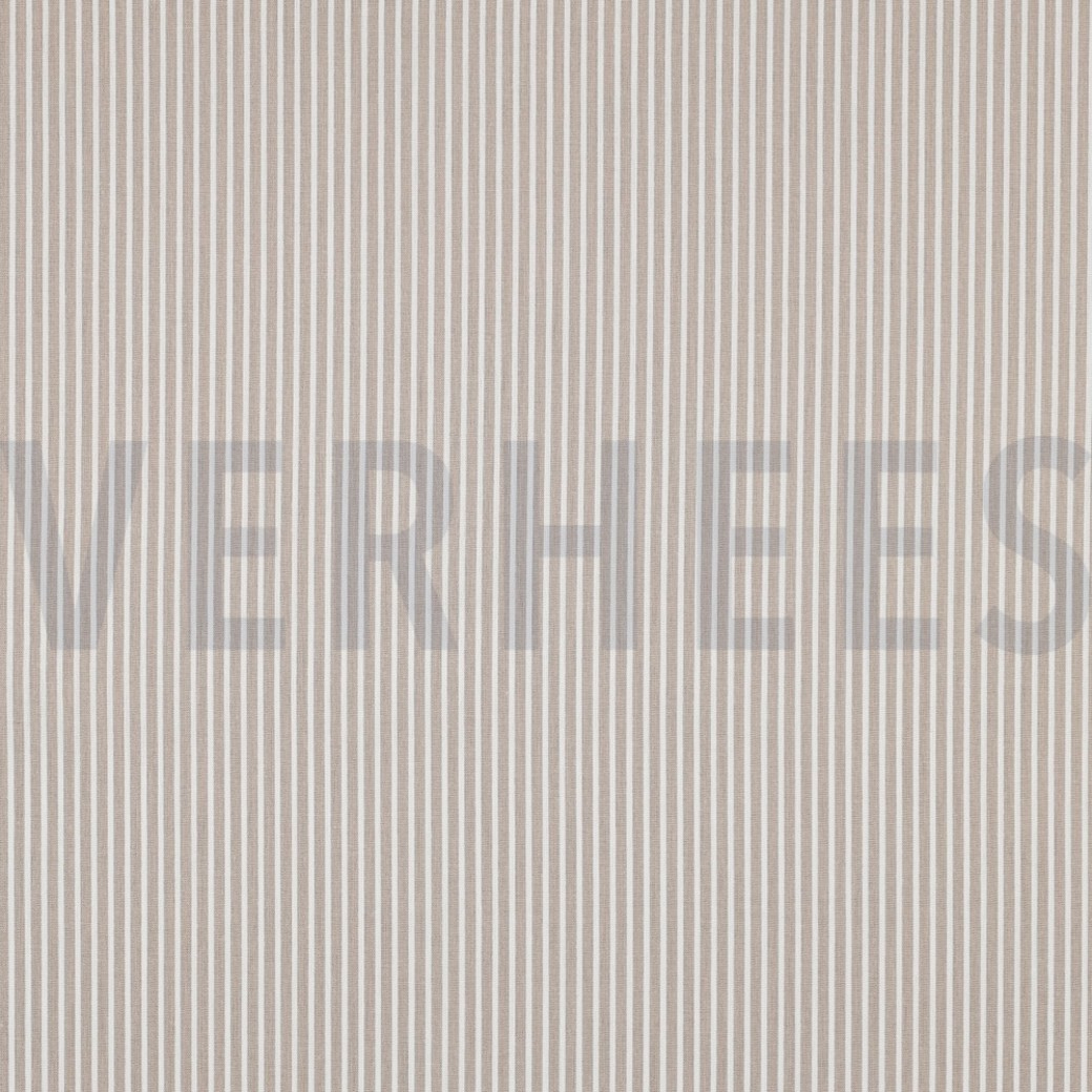 POPLIN STRIPE SAND