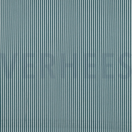BAUMWOLLE POPELINE STREIFEN PETROL (hover)