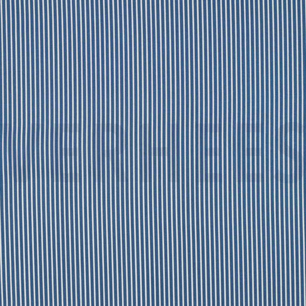 POPLIN STRIPE BLUE