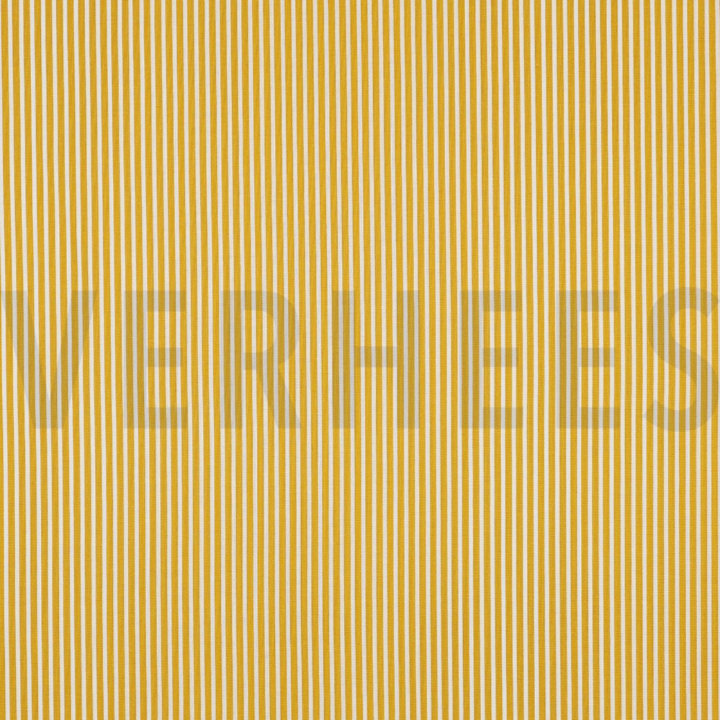 POPLIN STRIPE OCHRE