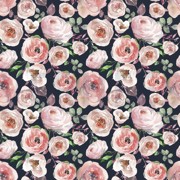 JERSEY DIGITAL ROSES NAVY (thumbnail)