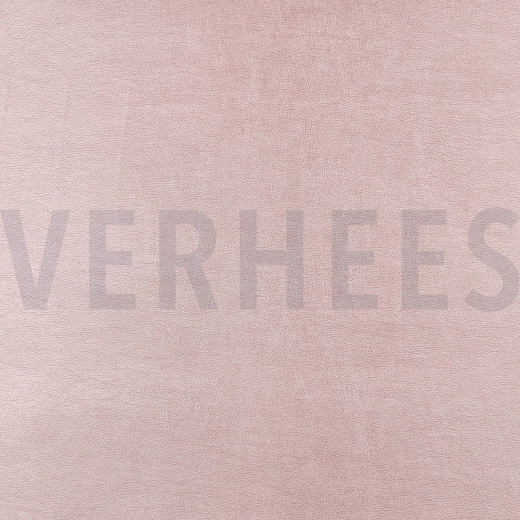 FAUX LEATHER ROSE METALLIC 