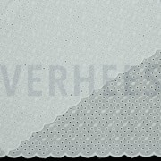 COTTON EMBROIDERY 2-SIDE SCALLOP WHITE (thumbnail)