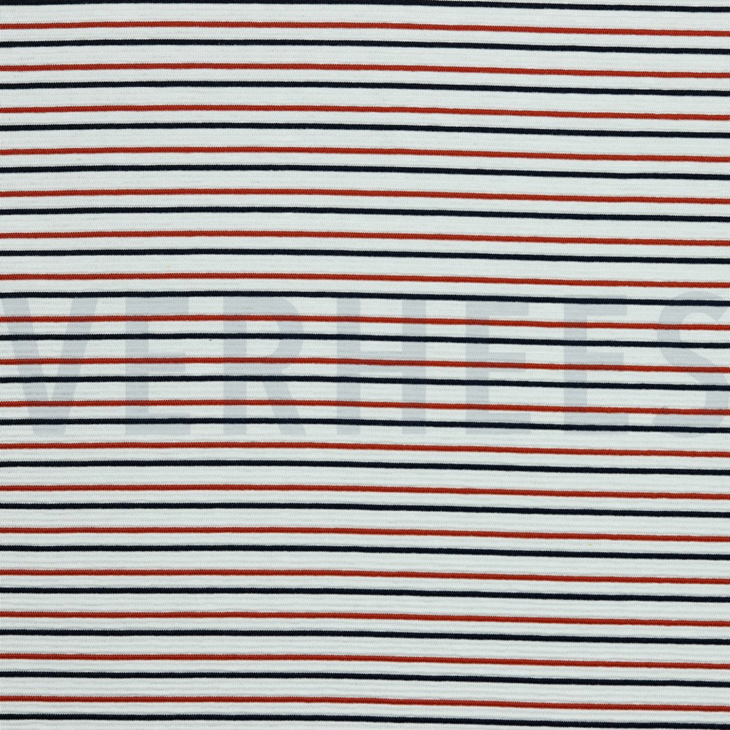 COTTON STRIPES OFF WHITE