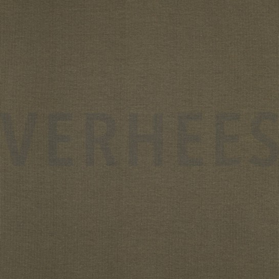 RIB TUBE GOTS ARMY GREEN #7