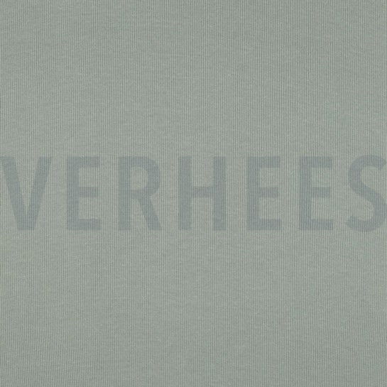 RIB TUBE GOTS OLD GREEN #7