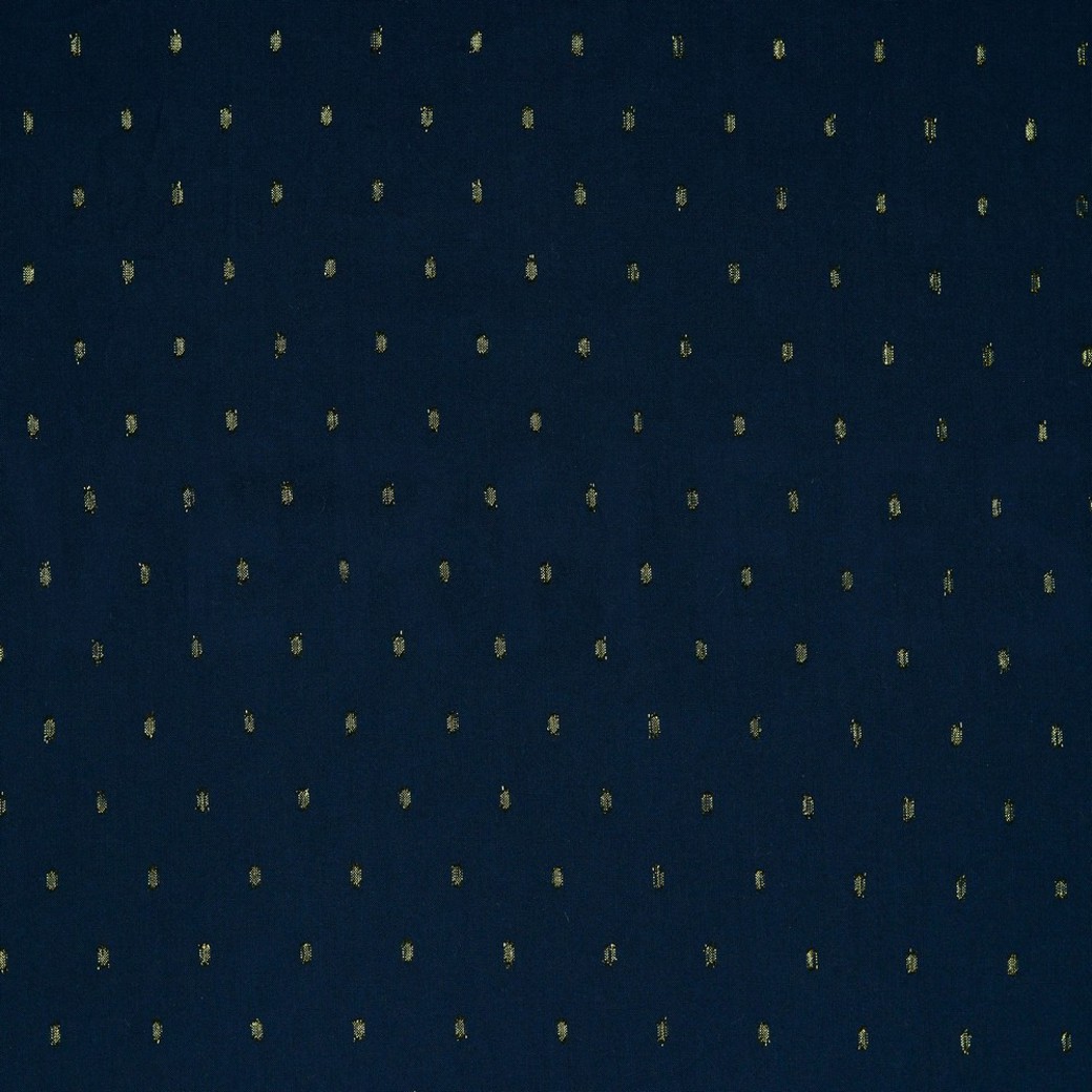 VISCOSE LUREX NAVY