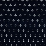POPLIN ANCHOR NAVY (thumbnail)