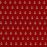 POPLIN ANCHOR RED (thumbnail)