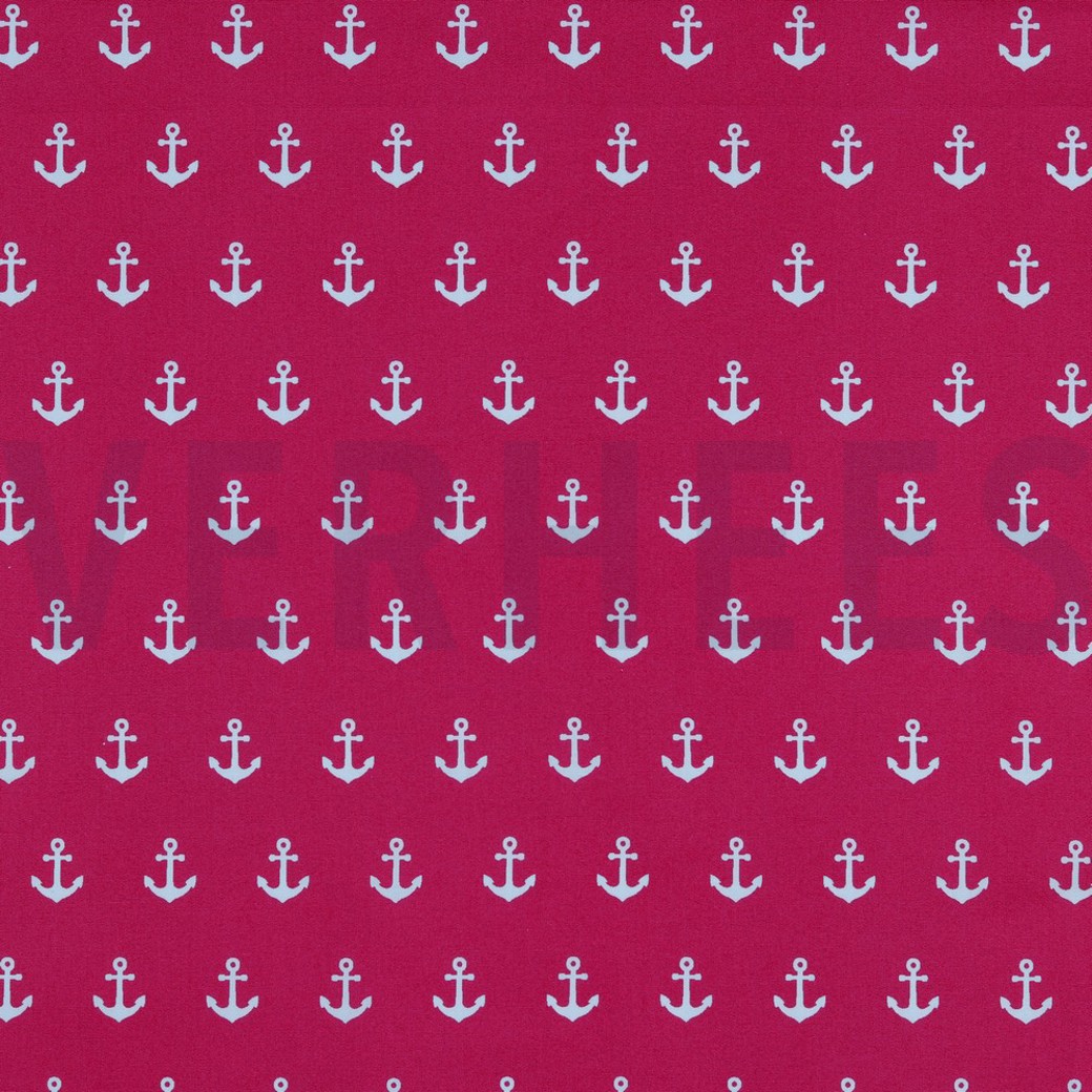 POPLIN ANCHOR PINK
