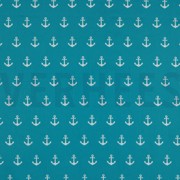 POPLIN ANCHOR TURQUOISE (thumbnail)