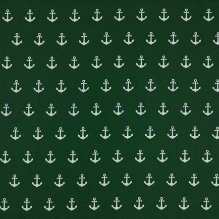 POPLIN ANCHORS DARK GREEN (hover)