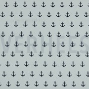 POPLIN ANCHOR WHITE/BLACK (thumbnail)