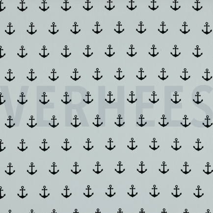 POPLIN ANCHORS WHITE/NAVY (hover)