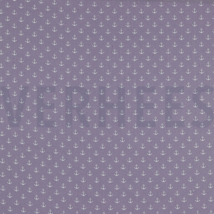 POPLIN PETIT ANCHOR LILAC (hover)
