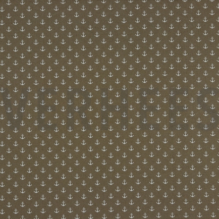 POPLIN PETIT ANCHOR TAUPE (hover)