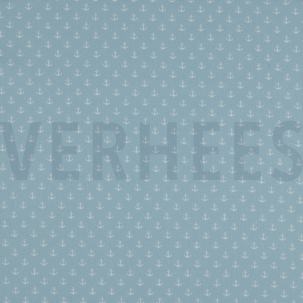 POPLIN PETIT ANCHOR LIGHT BLUE (hover)