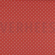 POPLIN PETIT ANCHOR CORAL (thumbnail)