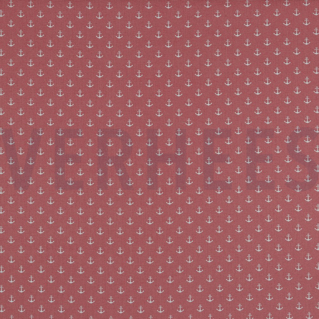 POPLIN PETIT ANCHOR BLUSH