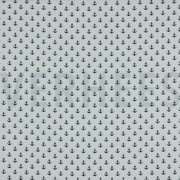 POPLIN PETIT ANCHOR WHITE/BLACK (thumbnail)