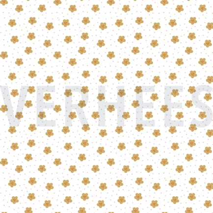 POPLIN LOVELY RAINBOW STORY WHITE (hover)