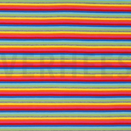 COTTON JERSEY YARN DYED STRIPES MULTICOLOUR (hover)