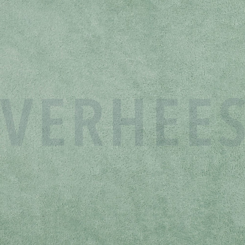 TERRY VELVET BAMBOO GREEN