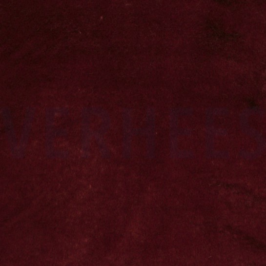 FAUX FUR BORDEAUX #7