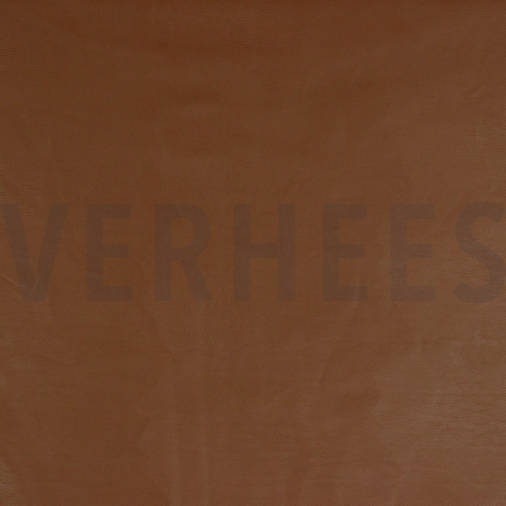 FAUX LEATHER SOFT STRETCH BROWN