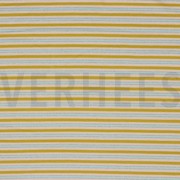 JERSEY STRIPES LUREX OCHRE/SILVER (thumbnail)