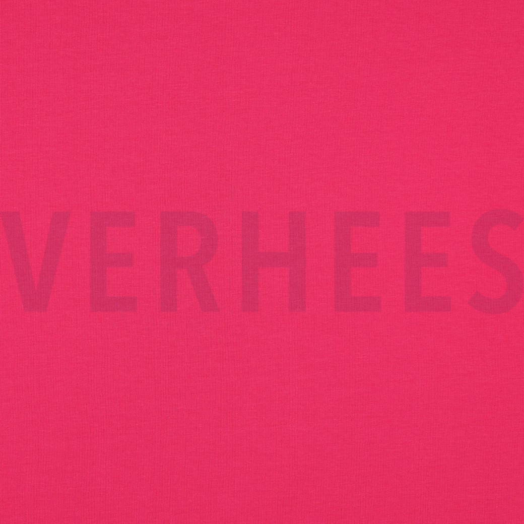 FRENCH TERRY GOTS FUCHSIA