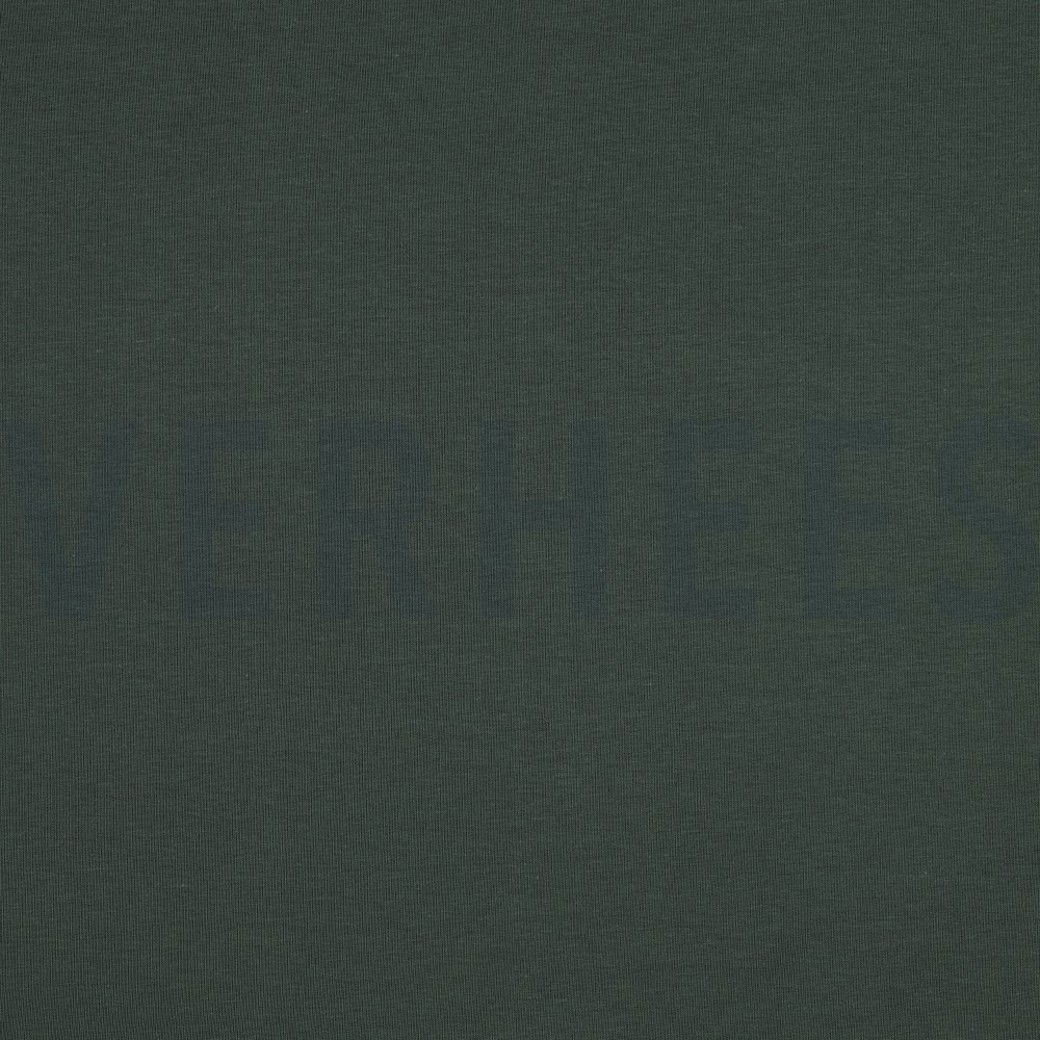 FRENCH TERRY GOTS DARK FOREST GREEN