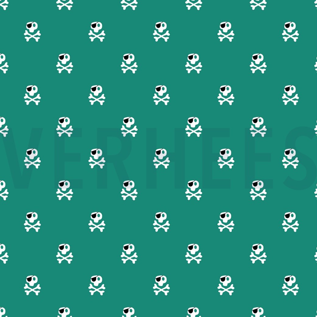 POPLIN PIRATES EMERALD