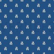 POPLIN PIRATES BLUE (thumbnail)