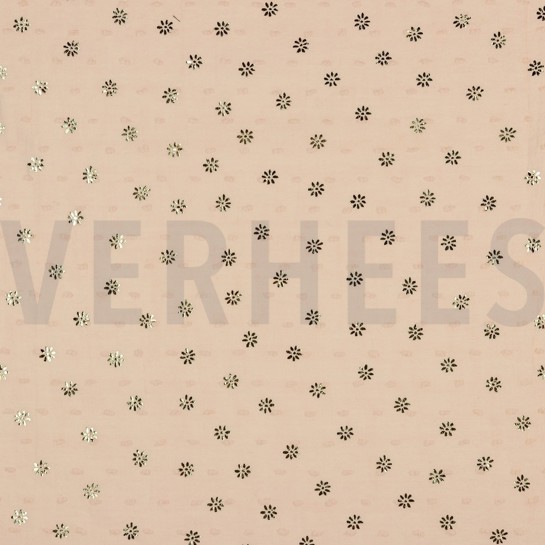 DOBBY FOIL MARGUERITE SAUMON CLAIR #7